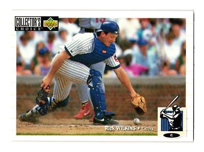 1994 Collector's Choice #297 Rick Wilkins Chicago Cubs - Image 1 of 2