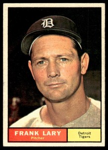 1961 Topps Frank Lary Detroit Tigers #243