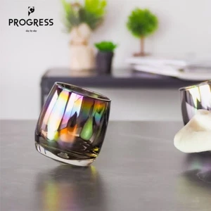 Progress Spin Aurora Rocking Glass 270ml Japanese Craftmanship Titanium - Picture 1 of 5