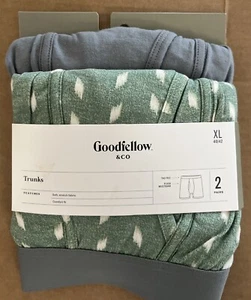 Tronchetti intimo uomo taglia XL 40-42 stampa a pois confezione da 2 verde Goodfellow & Co - Foto 1 di 9