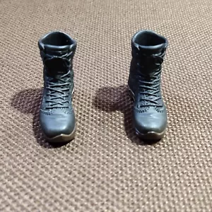 Hot Toys Noland Brown Boots Only Predators MMS163 1/6th Action Figure Accessory - Picture 1 of 7