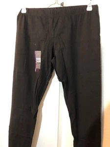 NB Women's Black Ankle Leggings with Elastic Waistband Soft & Stretchy  2XL (19) - Picture 1 of 8