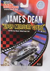 Racing Champions James Dean 1949 Mercury Coupe Black 1:64 Scale New NOC 2002 - Picture 1 of 3