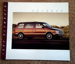 1987 PLYMOUTH VOYAGER BROCHURE - Bild 1 von 1