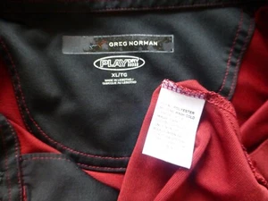 Greg Norman Play Dry Golf Shirt XL/TG Maroon - Bild 1 von 3