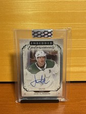JOHN KLINGBERG - 2018 Clear Cut Embedded Endorsements Auto #EE-JK, /99