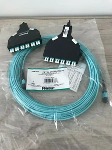 Panduit OM4 30 Meters 12 fiber MPO Female to MPO Female FZTRL5N5NANM030 - Photo 1/1