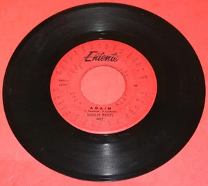 THE DOWN BEATS "Again" 1961 VERY RARE SOUL 45 on ENTENTE VG+ HEAR IT! - Picture 1 of 2