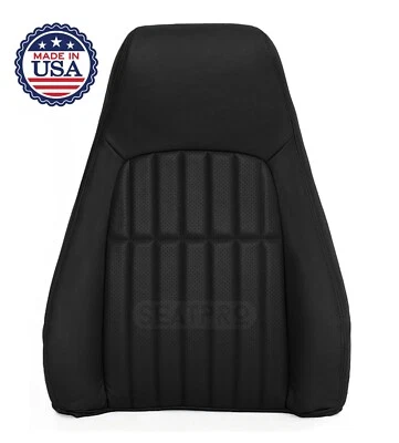 Cubierta de asiento trasero inclinada negra para conductor convertible Chevy Camaro 2000 2001 2002 Foto 1 de 4