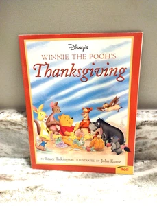 Disney's Winnie the Pooh's Thanksgiving By Bruce Talkington Paperback, 1995 - Picture 1 of 6
