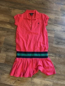16-XL polo Ralph Lauren girls dress - Picture 1 of 4