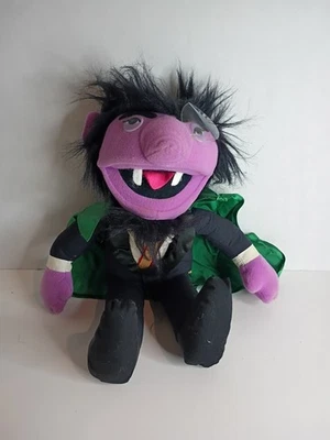 Vintage Applause Sesame Street The Count Plush Stuffie W/ Monacle  - Image 1 of 4