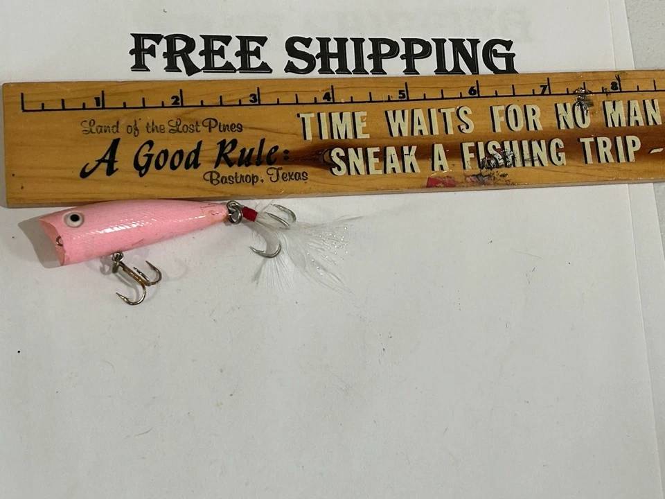 Rebel Vintage Pop R Bubble Gum USED HARD TO FIND COLOR TACKLE BOX FIND - Image 1 of 4