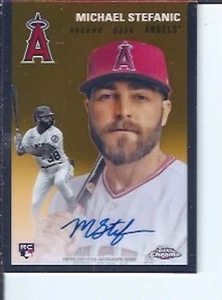 Autógrafo Michael Stefanic 2023 Topps cromo platino radiocontrol - Imagen 1 de 1