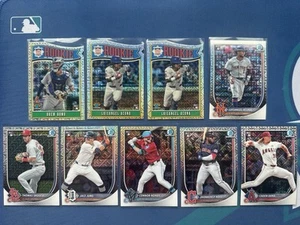 2025 Bowman MOJO Rookie Card Lot (9) - Bild 1 von 3