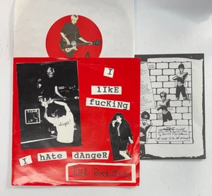 Bikini Kill Original Kill Rock Stars Picture Sleeve 45rom Insert - Picture 1 of 2