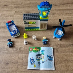 RARO Lego Duplo Estación de Policía Helicóptero Set 10959 COMPLETO con instrucciones  - Imagen 1 de 7