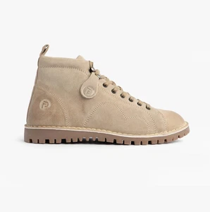 Popps 1961 Herren Leger Schnürung Bequem Wildleder Affe Stiefel - Bild 1 von 7