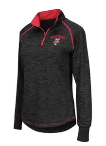 Neu mit Etikett $ 45 Colosseum University of Wisconsin Badgers Viertel-Reißverschluss Activewear Größe M - Bild 1 von 14