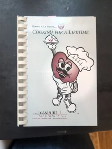 SpiralBound Dining à la Heart Cooking for a Lifetime Cookbook Pristine - Picture 1 of 3