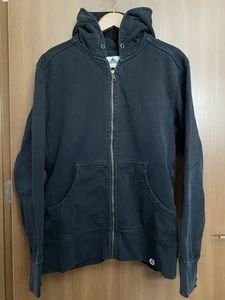 American Giant Original schwerer Hoodie Herren XL Stealth schwarz Sweatshirt hergestellt in den USA - Bild 1 von 7