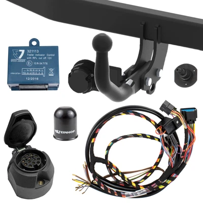 Trailer coupling rigid + ES SPEC 13p for Volkswagen Passat B5 FL 3BG 00-05 variant - Image 1 of 4