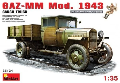 Mini Art 35134 1/35 GAZ-MM. Mod. 1943. Camión de carga Foto 1 de 4