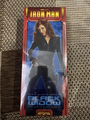 Moebius Models Iron Man 2 Black Widow 1/8 Scale Kit New Sealed - Image 1 of 3