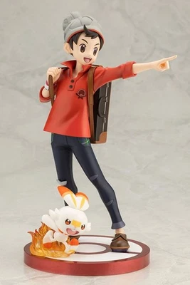 NEW KOTOBUKIYA ARTFX J Pokemon Victor with Scorbunny - Image 1 of 4