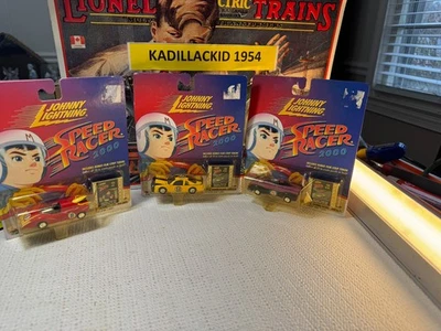 🚗 1/64 DIECAST JOHNNY LIGHTNING SET DE 3 CARRERAS DE VELOCIDAD - NUEVO EN PAQUETE💥 T1563 Foto 1 de 4