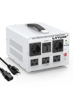 3000W Voltage Transformer Power Converter Step Up 110V to 220V, Step Down 220... - Picture 1 of 9