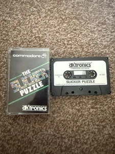 The Slicker Puzzle - DK'Tronics - Commodore 64 Game Tested Vgc - Picture 1 of 4