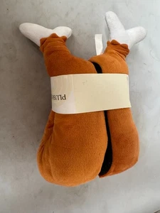 Youth Target Bullseye Spielplatz Neuheit Türkei Bein Hausschuhe Größe XS/S NEU - Bild 1 von 4