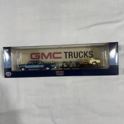 Автомобильные самосвалы M2 1973 GMC Sierra 3500 двойной квадратный кузов и Chevy Camaro RS 1969 года выпуска - Изображение 1 из 4