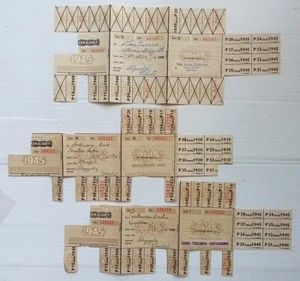 Cupón de ración usado AOP Suecia Segunda Guerra Mundial (3) - Imagen 1 de 1