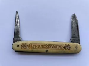 Antique Vintage 1920-1940 CASE XX TESTED 2 Blade Folding Pocket OFFICE KNIFE - Picture 1 of 13
