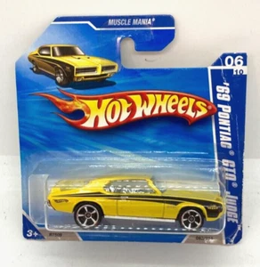6677 HOT WHEELS CARTE EU / MUSCLE MANIA 2010 / 92/214 '69 PONTIAC GTO JUDGE 1/64 - Imagen 1 de 1