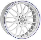 Alloy Wheels 15 Calibre Motion White For Fiat Croma Mk1 85 96