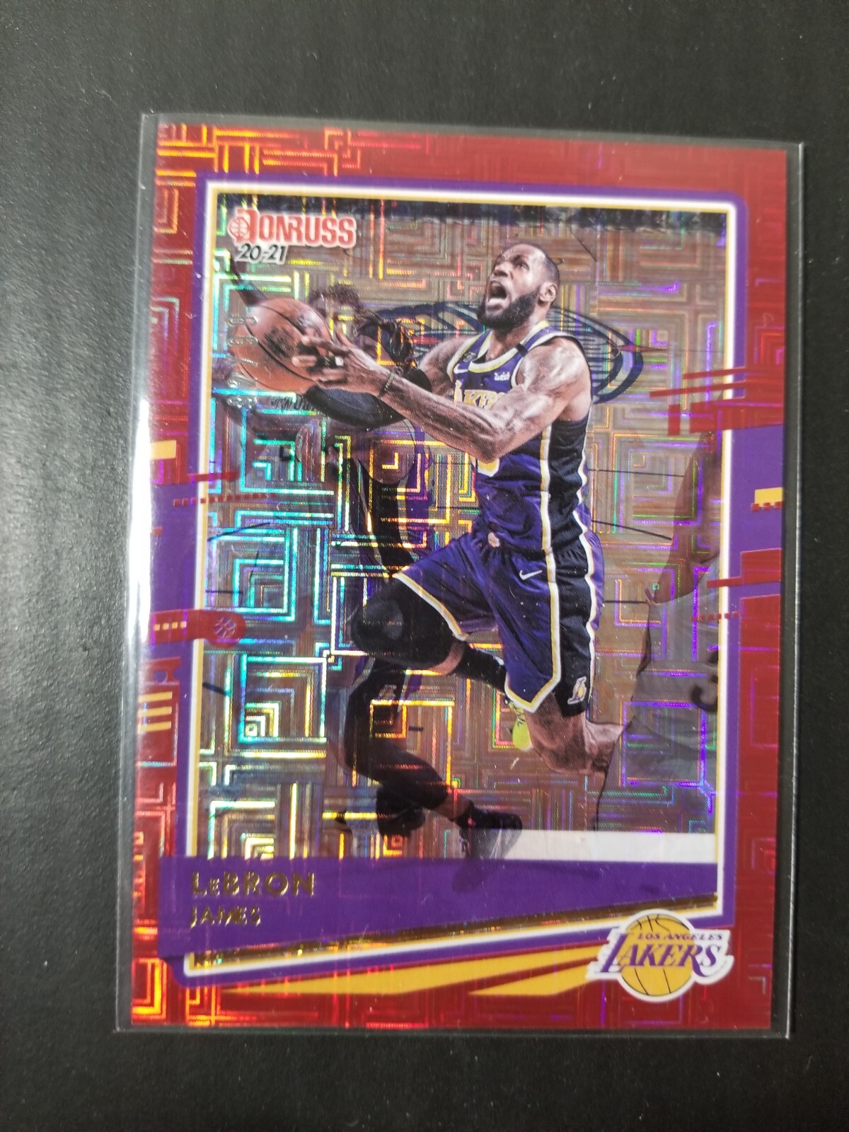 2020-21 Donruss Lebron James Red Choice /99