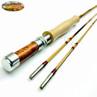 NEW）ZHUSRODS Classic Flame Bamboo Fly Rods 7' 0"~7' 6"/ Hand-made Vintage