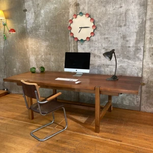 1 v. 3 XL Esstisch | Konferrenztisch | Nussbaumfurnier | 240x90 | Italian Design - Bild 1 von 10