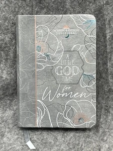 A Little God Time for Women: Morning and Evening Devotions (Imitation Lea NEW - Picture 1 of 2