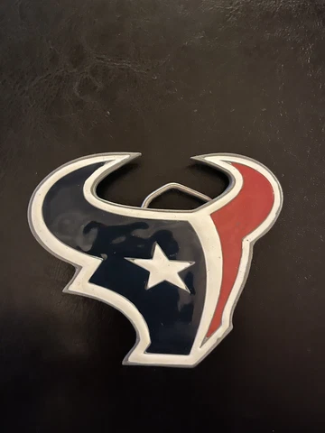 Houston Texans Logo Belt Buckle NFL Cover