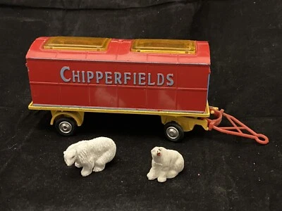 Игрушки корги No 1123 Chipperfield's Circus Клетка для Животных С 2 Полярными Медведями Красивая! - Изображение 1 из 4