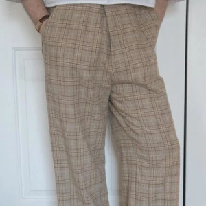 Pantaloni a quadri Acne Studios in twill gamba larga - taglia 32 vita - Foto 1 di 5
