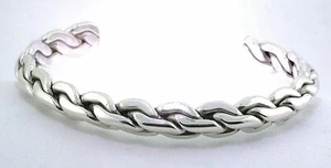 Bracciale 6 pollici 25,76 grammi 8,3 mm personalizzato maglia massiccia fusione argento sterling - Foto 1 di 5