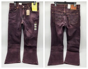 Levi's Flex Eco Performance 511 Slim Stretch Multiple Sizes New Maroon Jeans - Picture 1 of 16