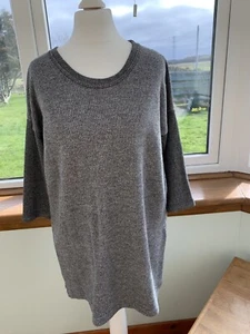 NEXT LOUNGE WEAR weiche Tunika Lounge Top Größe 8 lockere Passform Oversize neu ohne Etikett - Bild 1 von 11