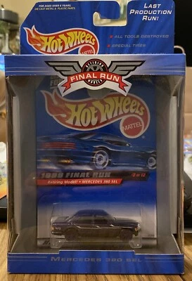 Hot Wheels 1/64 1999 Final Run MERCEDES 380 SEL Purple #2 of 12  - Image 1 of 2