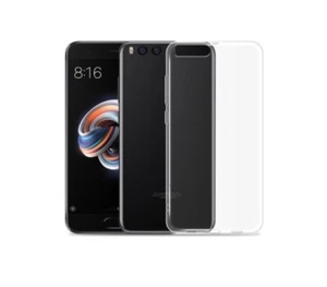 Hülle für Xiaomi Mi Note 3 Handy Bumper Silikon Case Tasche Cover transparent - Bild 1 von 8